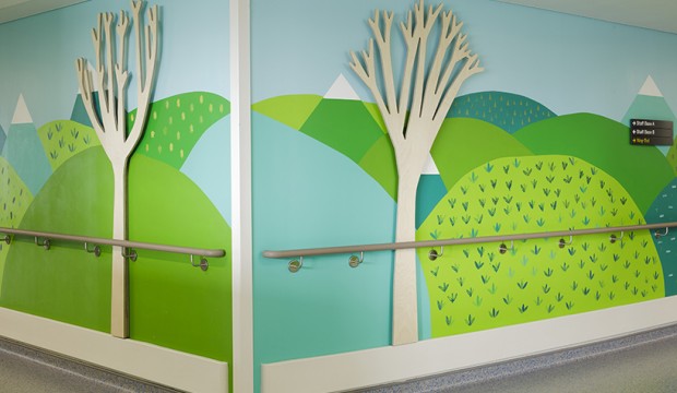 15 artistes Londoniens relookent un hôpital pour enfants