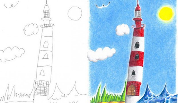 Fred Giovannitti colorise les dessins de ses enfants