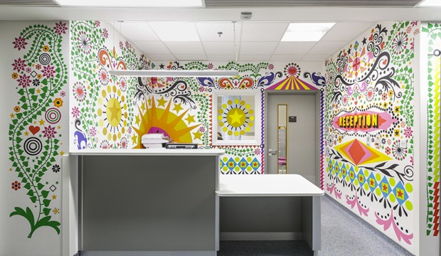 15 artistes Londoniens relookent un hôpital pour enfants