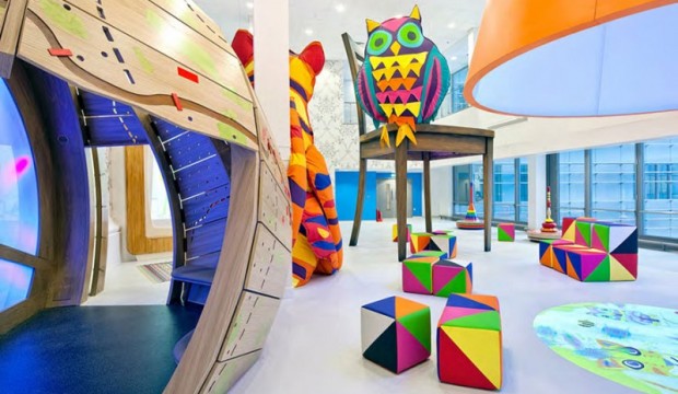 15 artistes Londoniens relookent un hôpital pour enfants